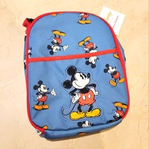 NWT Hanna Andersson Mickey Mouse Canvas Lunch Bag